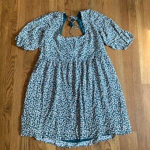 Green floral American Eagle dress